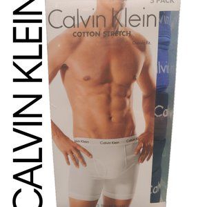 🆕 *5 Pack* Calvin Klein Men's Boxer Briefs, Small, Blue